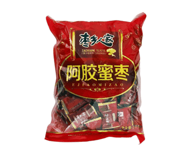 【35元限时包邮】枣乡人家 阿胶蜜枣 独立包装1000g 无核红枣 山东