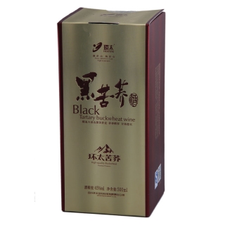 环太500ml黑苦荞酒