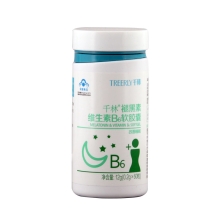 千林牌褪黑素维生素b6软胶囊200mg*60粒/瓶