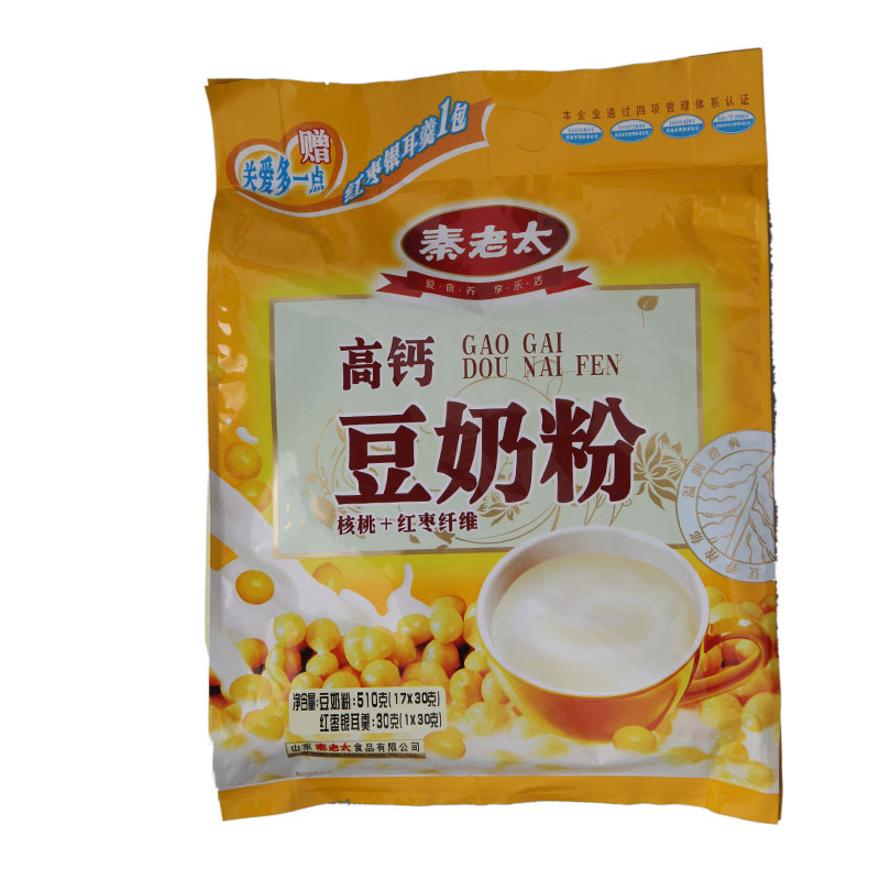 秦老太高钙豆奶粉 510g