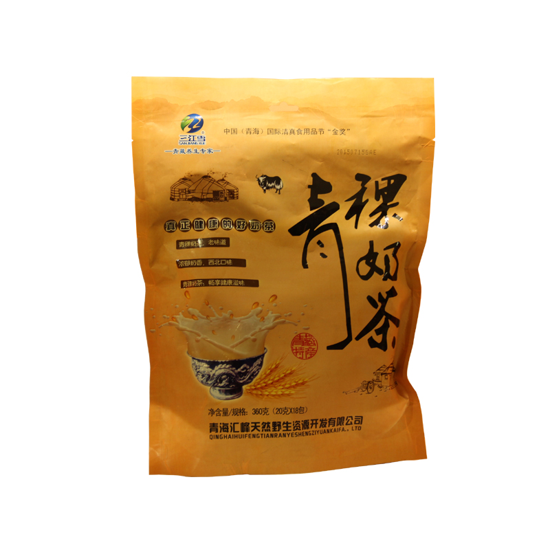 三江雪青稞奶茶360g
