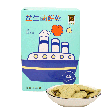 烘焙客益生菌饼干-海苔口味80g 饼干 小零食