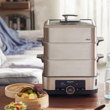 东菱  家用多功能锅 电蒸锅 DL-1005A   配蒸鱼盘 品质生活 小家电 好物推荐】 健康生活家居 厨具